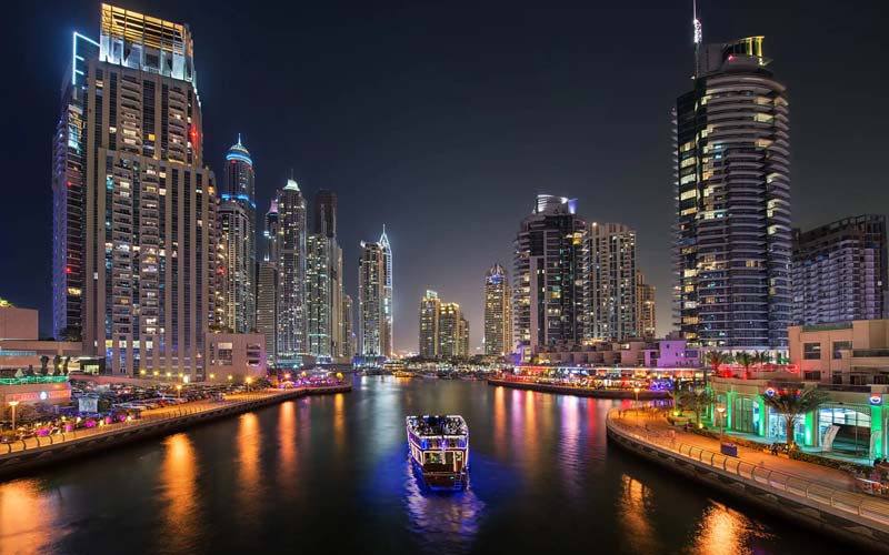 مطاعم دبي مارينا الشعبية