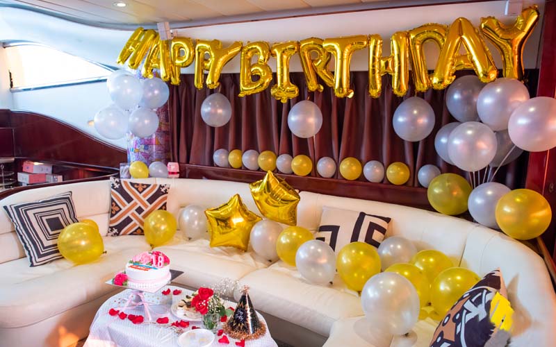 birthday yacht