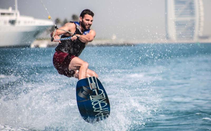 Enjoy water sports 