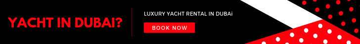 Yacht for rent in dubai