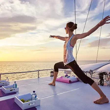 yoga yacht charter