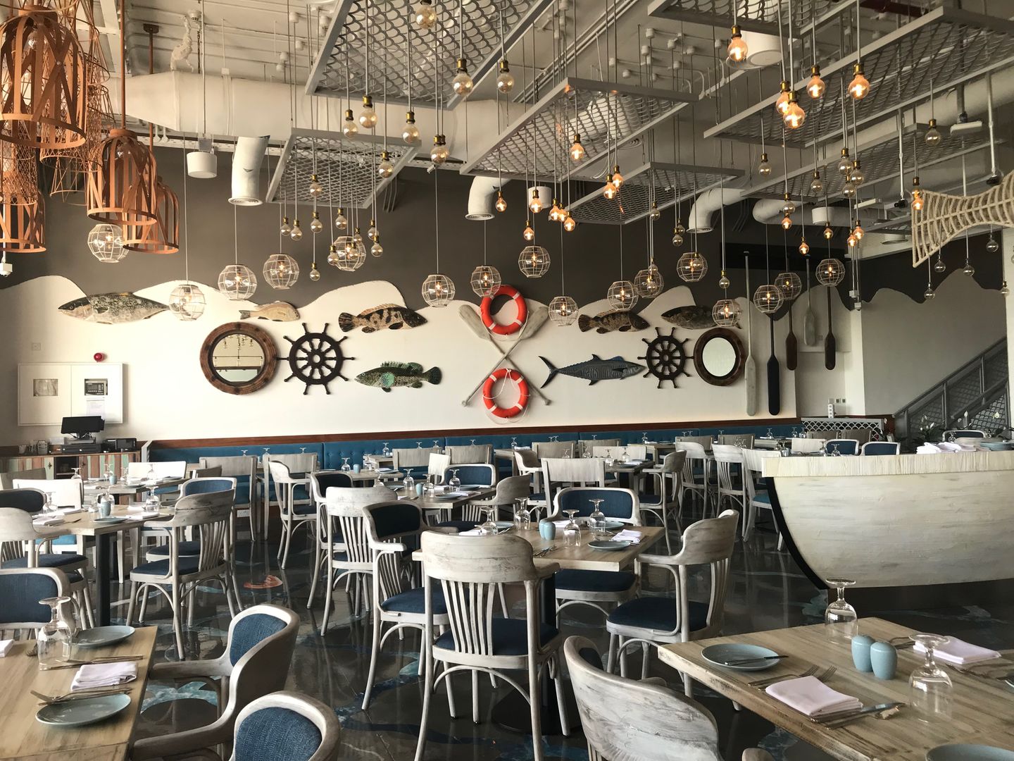 Seafood kitchen in Dubai
