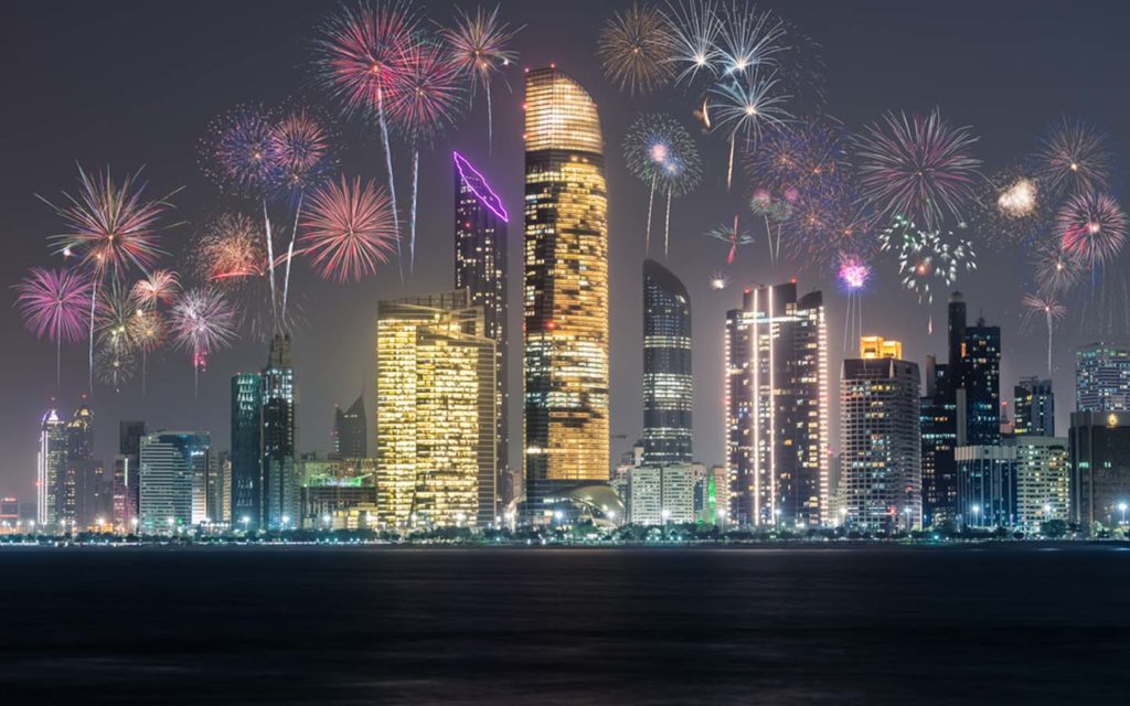 New Year 2022 Celebration in Abu Dhabi