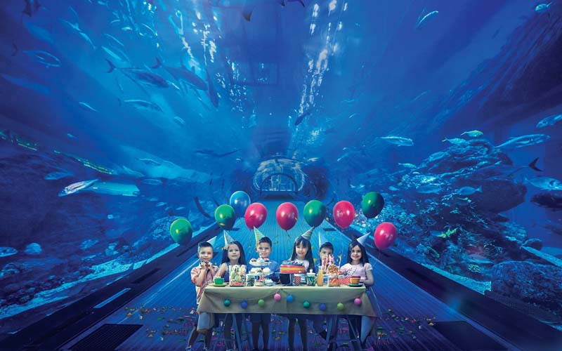 aquarium birthday