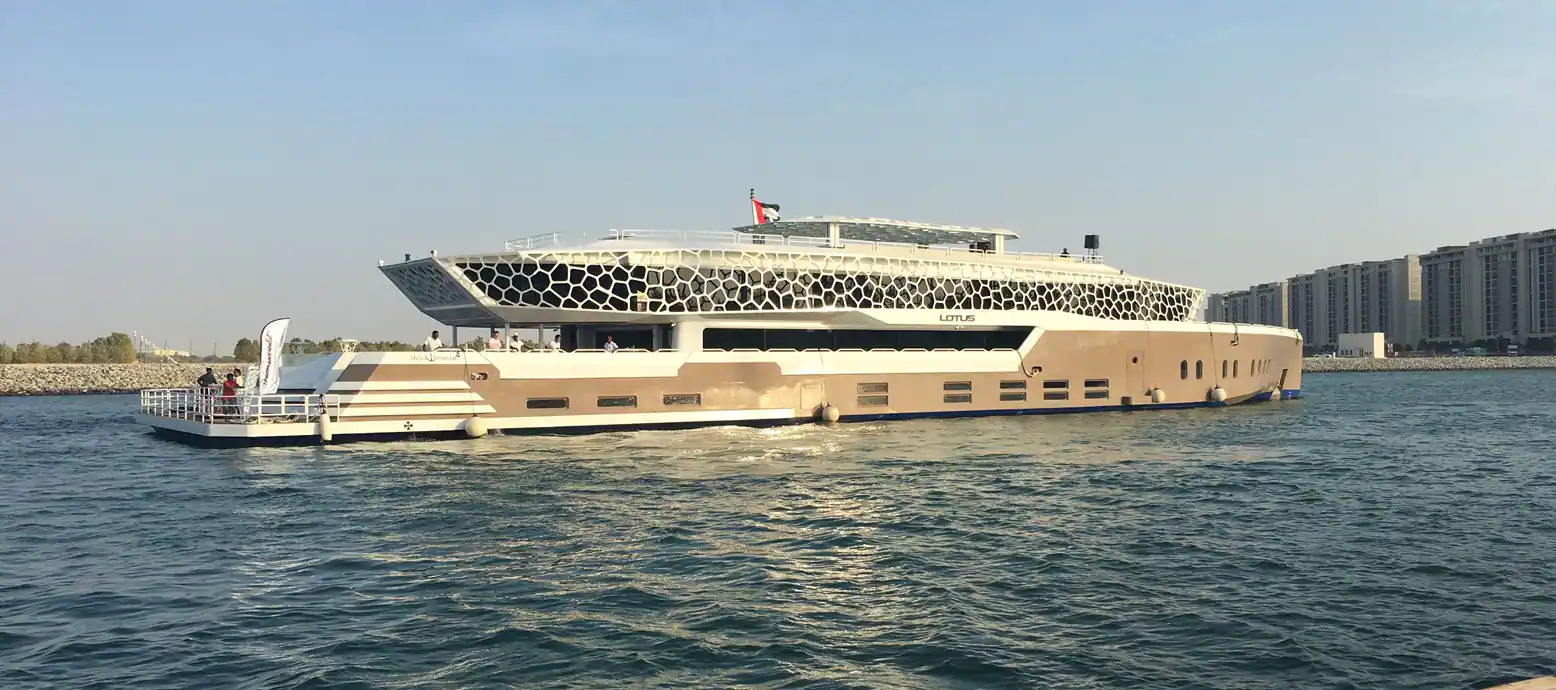Lotus mega yacht 