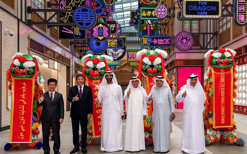 Walk in and explore the Chinatown at Dubai Mall