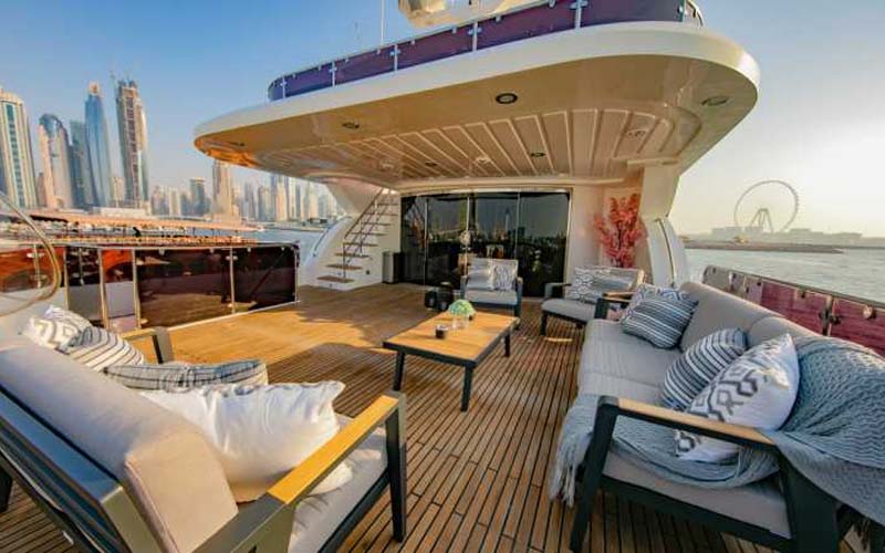 yacht rental Dubai 