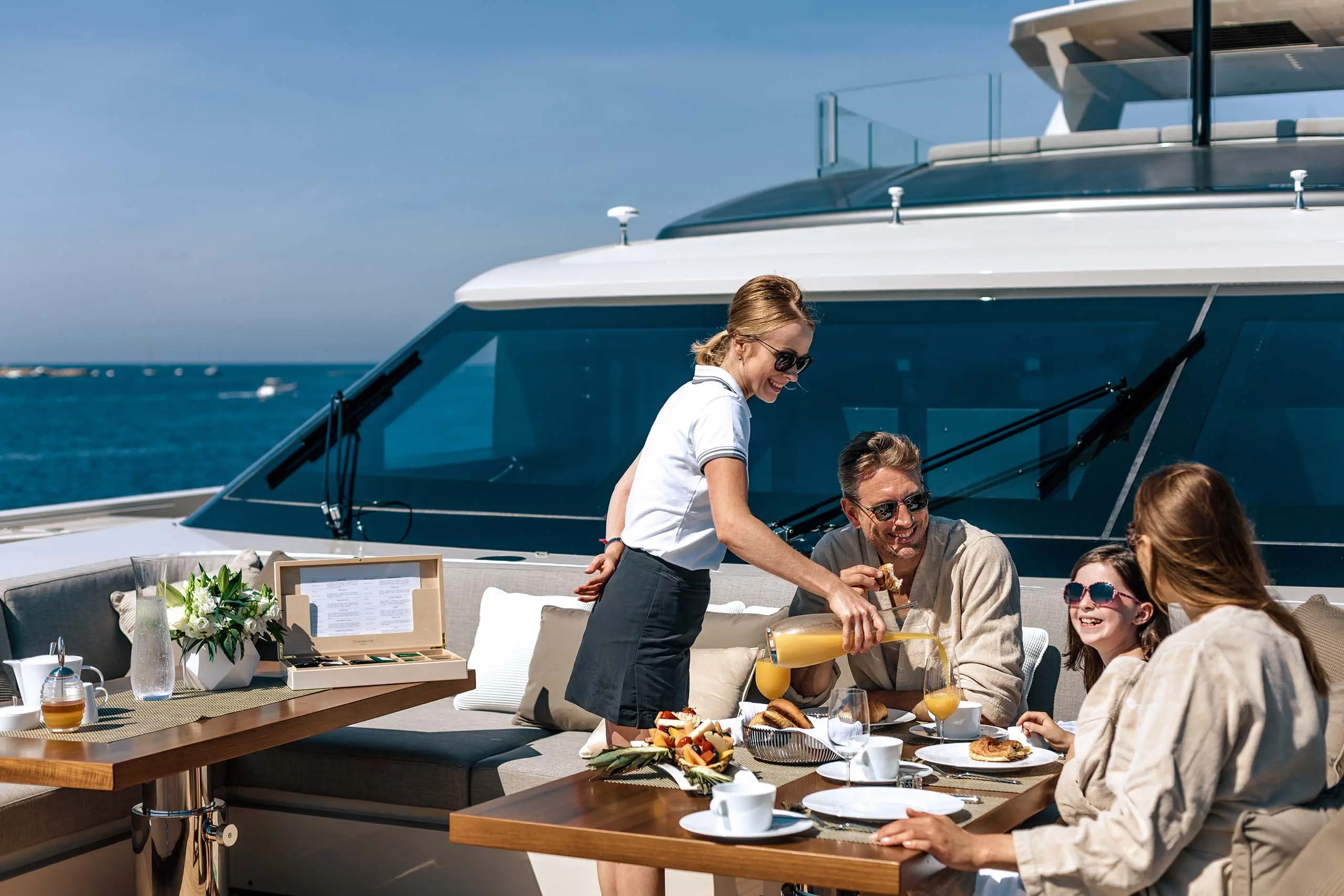 Yacht For Family Birthday Party