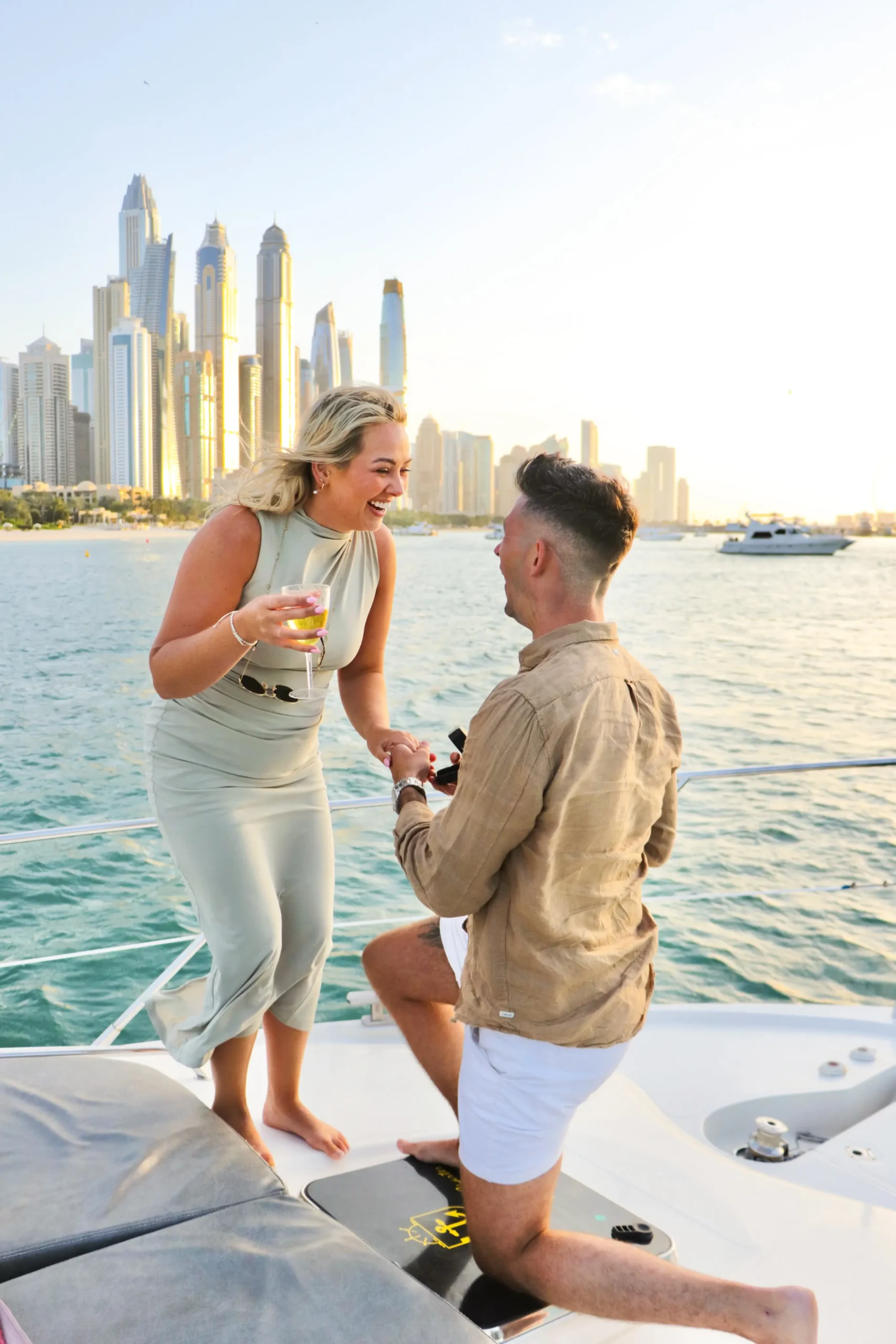 Proposal Yacht Dubai For Couples
