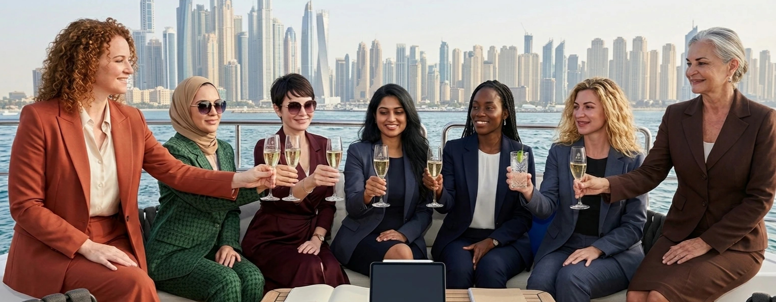 100 Guests Corporate Yacht Advance Package