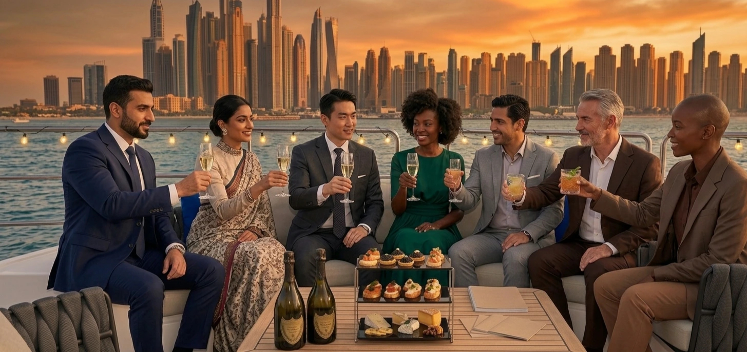 100 Guests Corporate Yacht Premium Package
