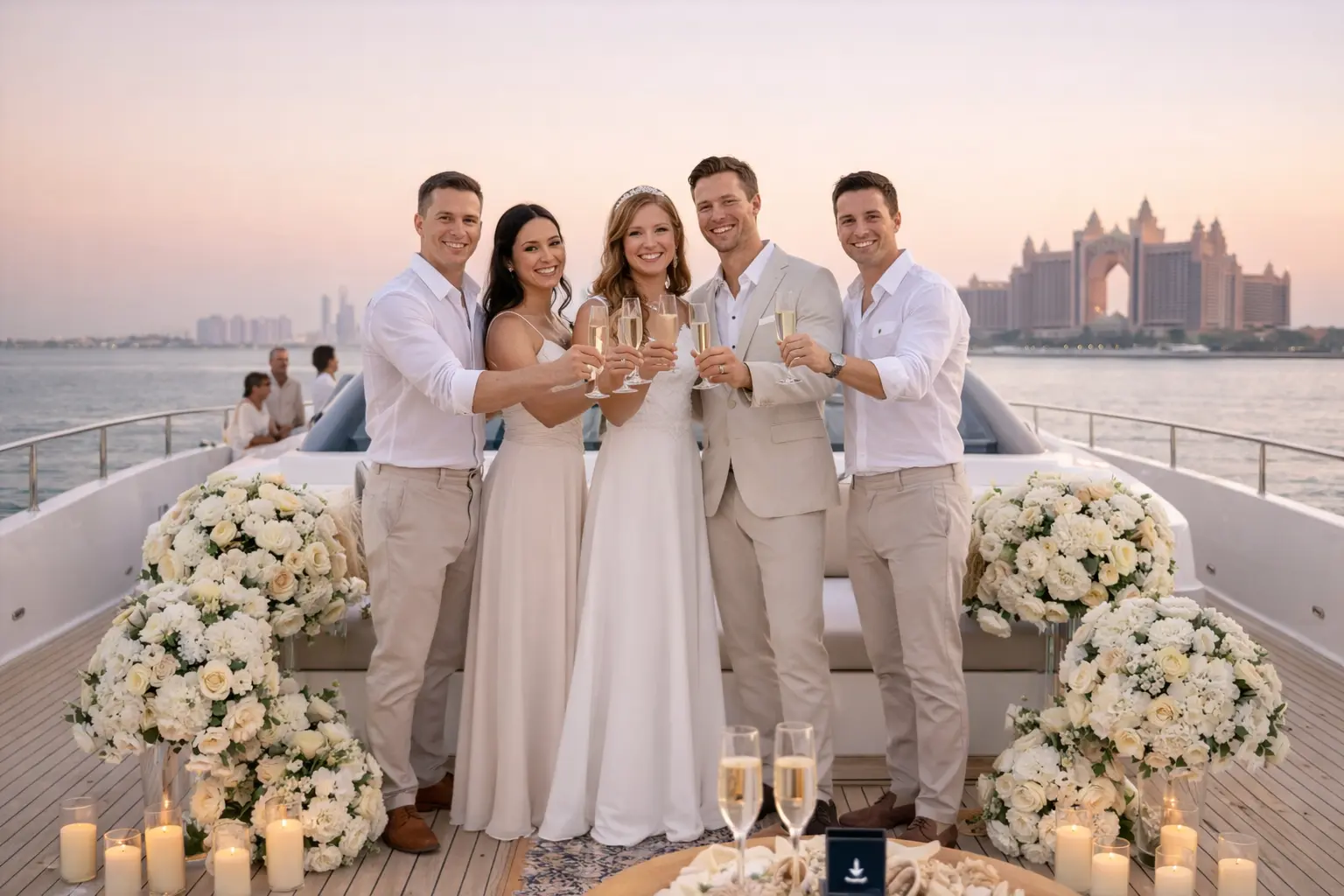 100 Guests Wedding Yacht Advance Package