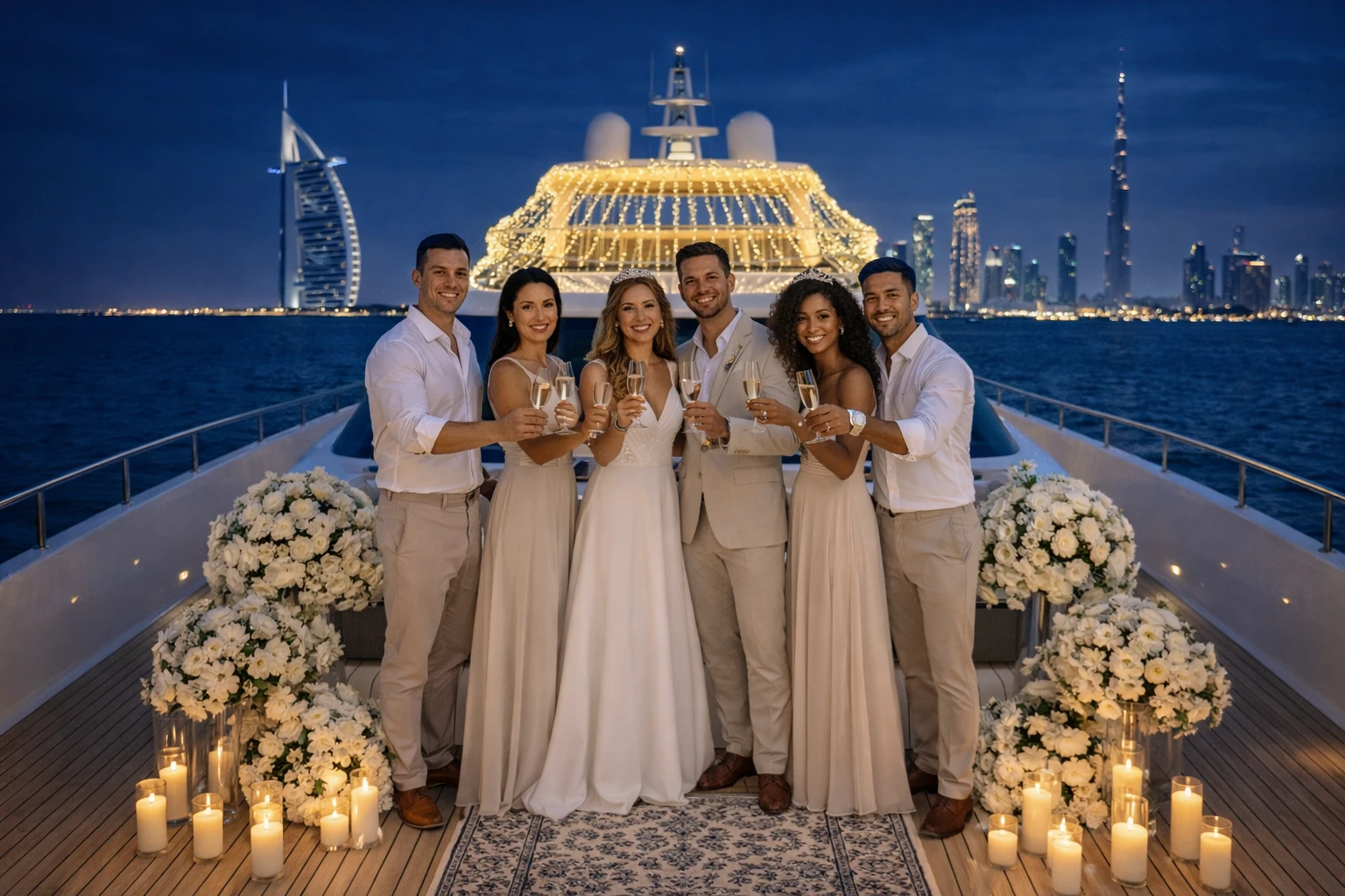 100 Guests Wedding Yacht Premium Package