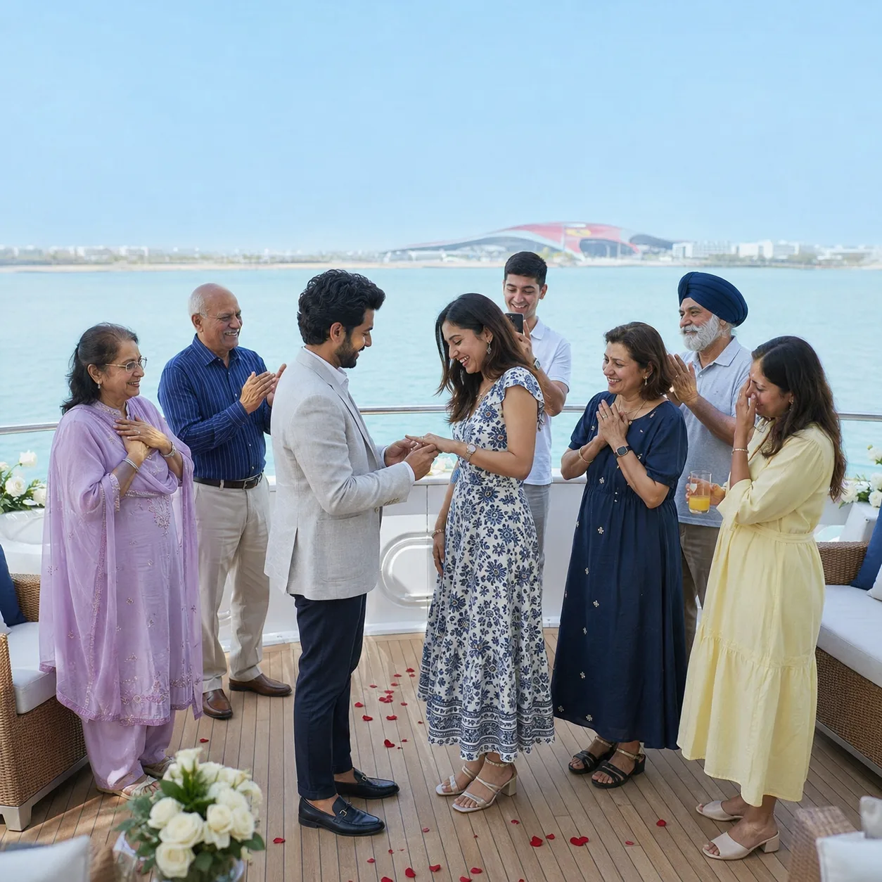 Family-Involved Proposal Celebration