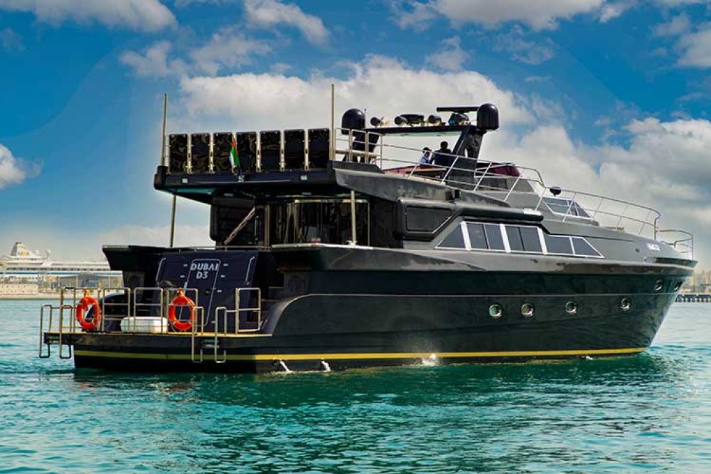 black yacht UAE